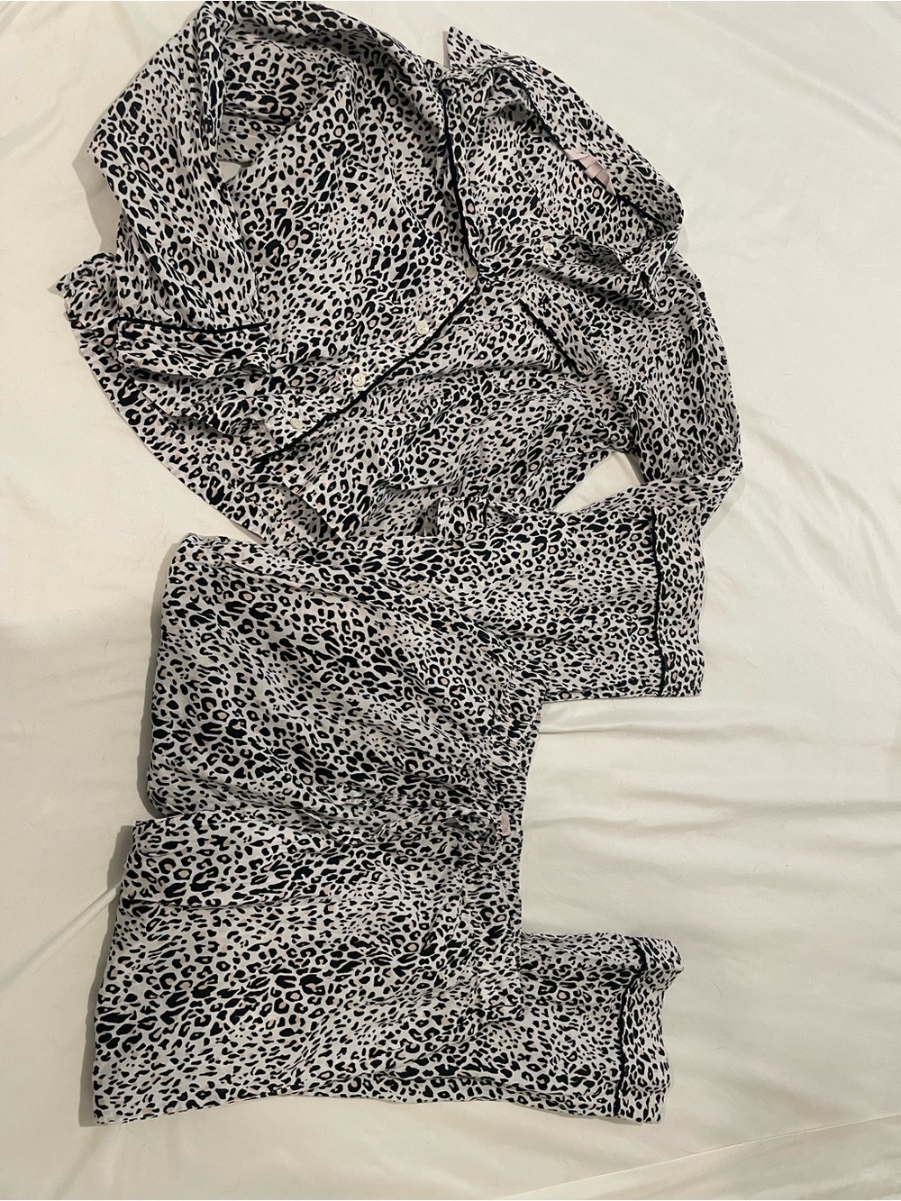 VS leopard pajamas